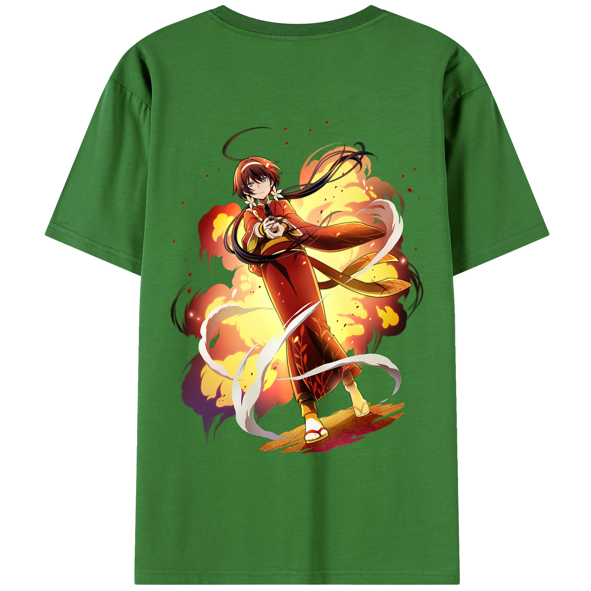 （画像用） 文豪ストレイドッグス Bungo Stray Dogs レディース半袖Tシャツ(バックプリント)